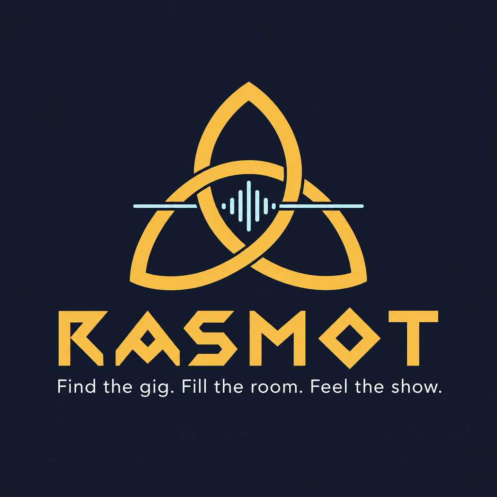 Rasmot — Find the gig. Fill the room. Feel the show.